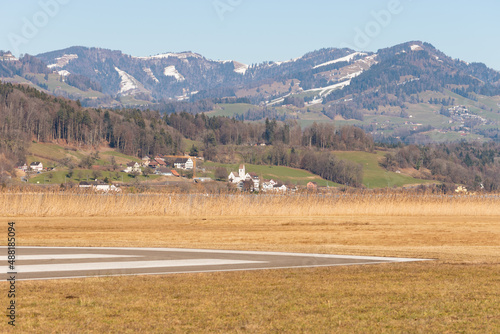 Airfield Wangen-Lachen in Switzerland