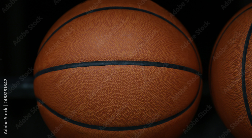basketballs on a rack basketballs on a rack