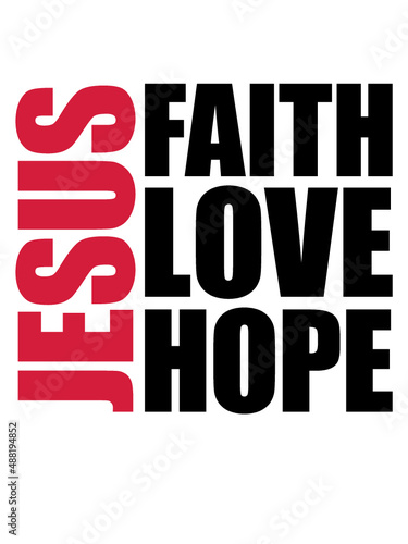 Faith Love Hope 