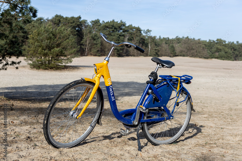 Soest, The Netherlands - February, 2022: Stand alone stylish solitary ...