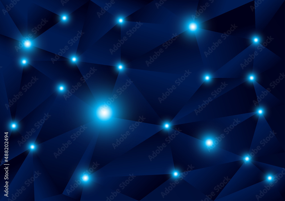 graphics design glow dot network diagram technology for vector illustration graphics design glow dot network diagram technology for vector illustration