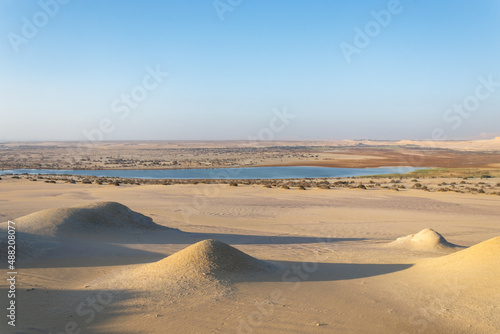 Wadi El Rayan desert lakes in Fayoum