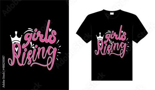 Women's Day T-shirt Design typography lettering shirt vector