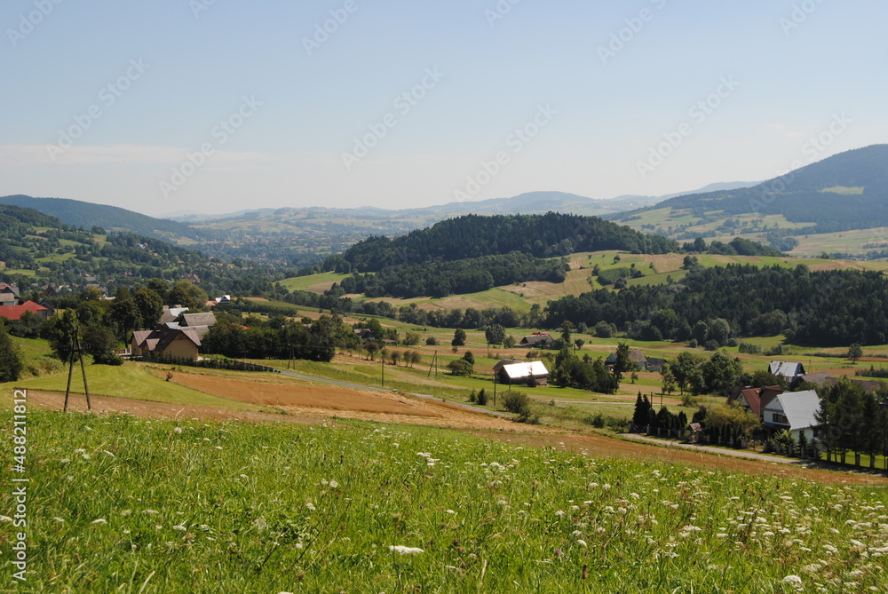 Beskid Wyspowy in Poland Beskid Wyspowy in Poland