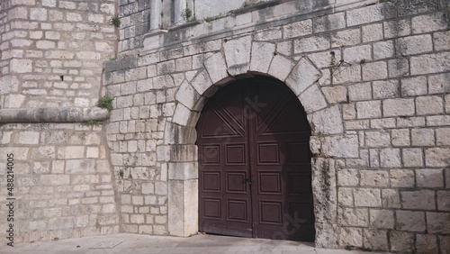 old church door