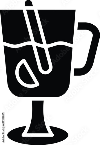 Mulled Wine Icon Style