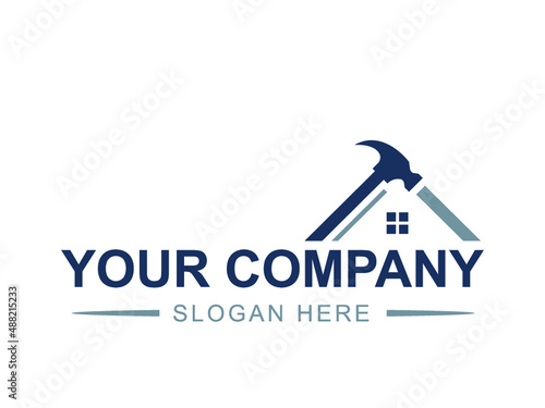 Creative real estate logo vector and template