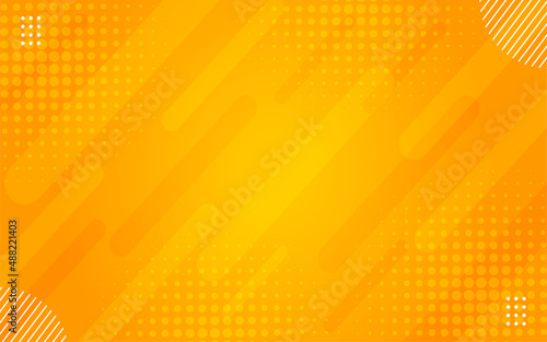 Orange background with halftone