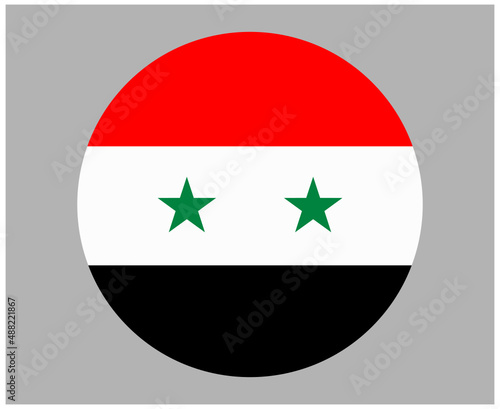 Syria Flag National Asia Emblem Icon Vector Illustration Abstract Design Element Free Download Syria Flag National Asia Emblem Icon Vector Illustration Abstract Design Element - GFXLoad