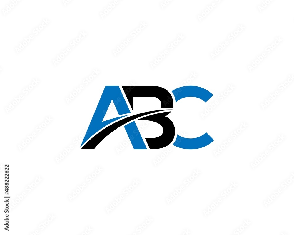 ABC Letter Logo Design. Letter ABC Logo Concept Vector Template Symbol ...