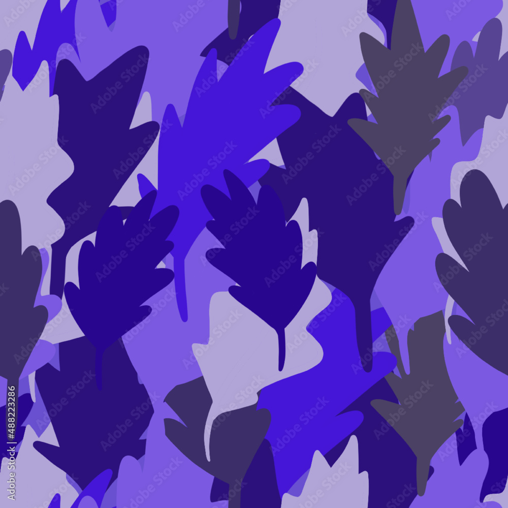 Fototapeta premium seamless leaves pattern, floral pattern