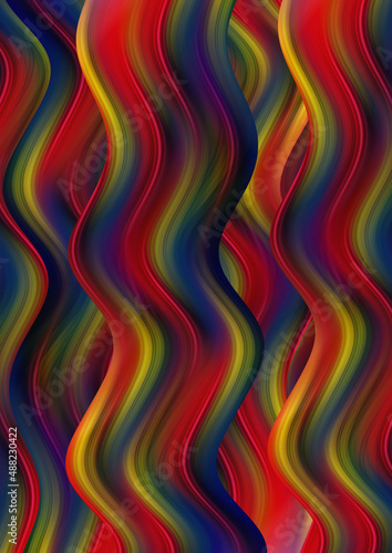 Abstract wavy background. wave banner 