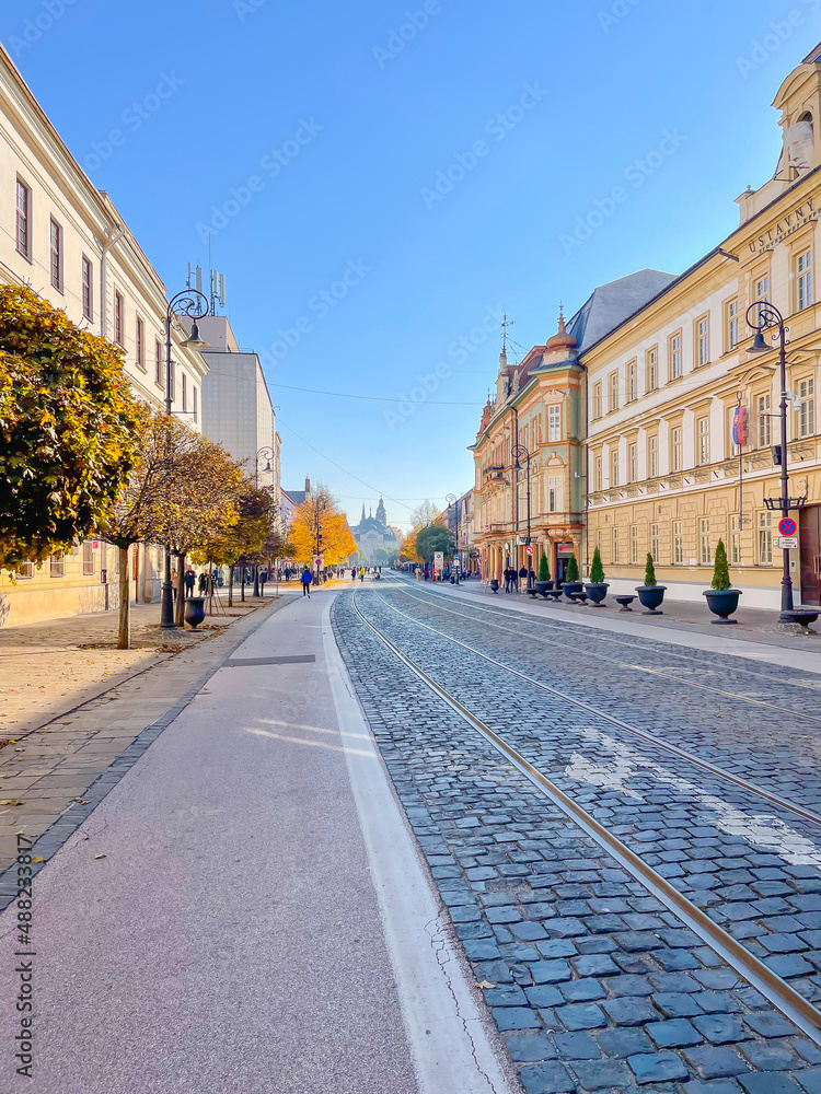 Naklejka premium old town square