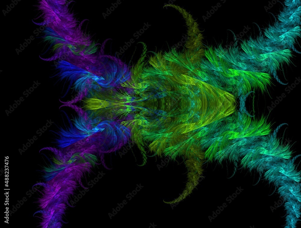 Imaginatory fractal abstract background Image Imaginatory fractal abstract background Image