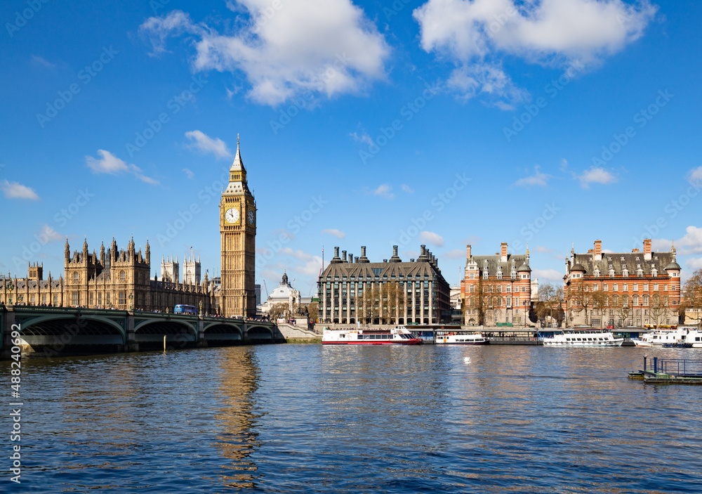 Fototapeta premium London. Big Ben clock tower.