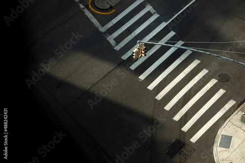 Tablou canvas Street Crosswalk in New York City