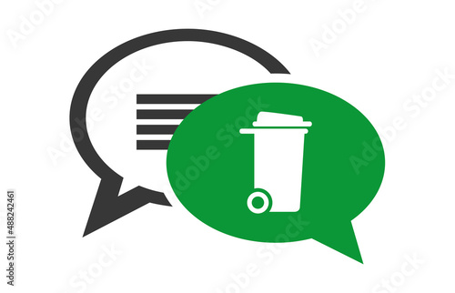 Logo poubelle.