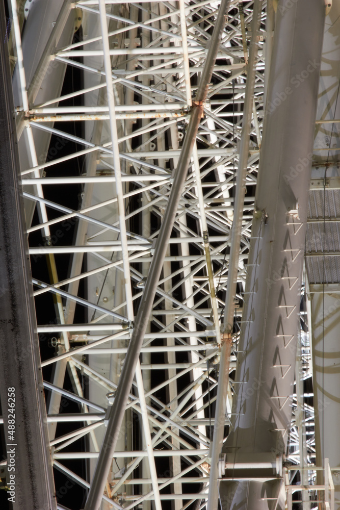 Ferris Wheel in Piccadilly Gardens, Manchester