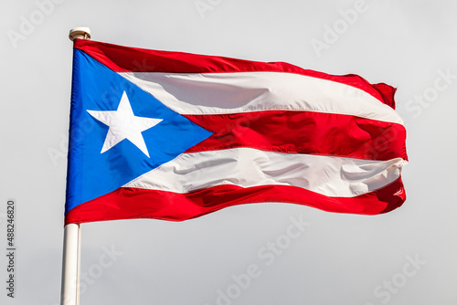 Puerto Rico flag photo