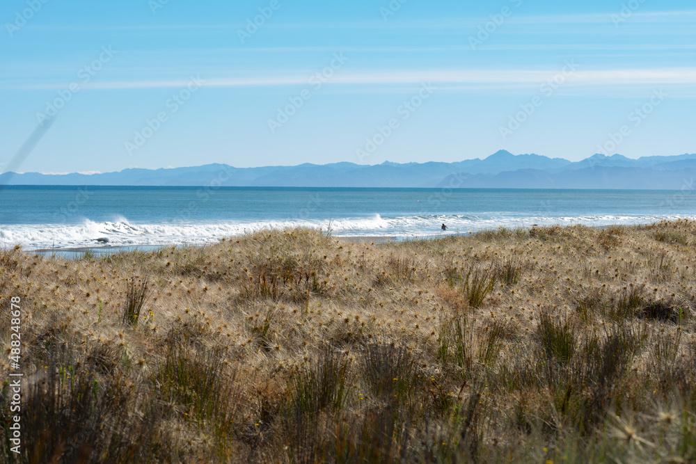 Waiotahe Beach, a popular beach holiday destination near Opotiki, Bay of Plenty Waiotahe Beach, a popular beach holiday destination near Opotiki, Bay of Plenty