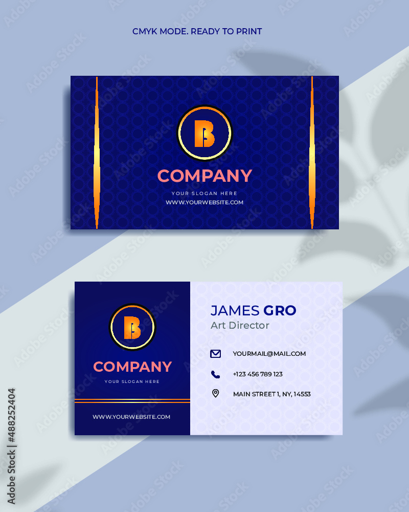 Obraz premium business, card, template