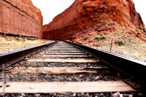 tracks to the arches 