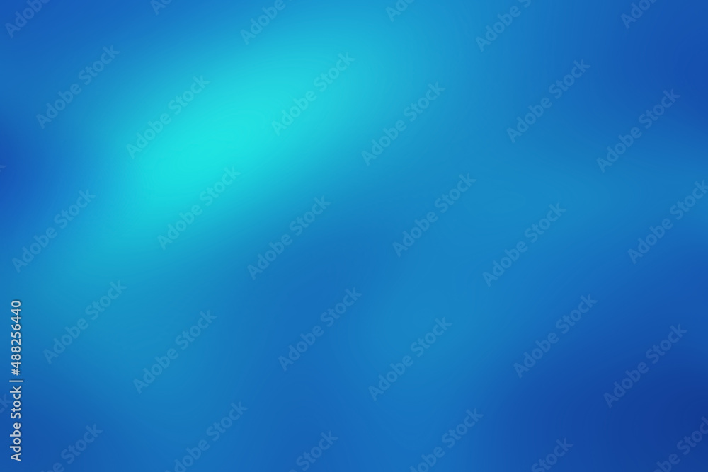 Obraz premium abstract blue background with blue gradient light texture.
