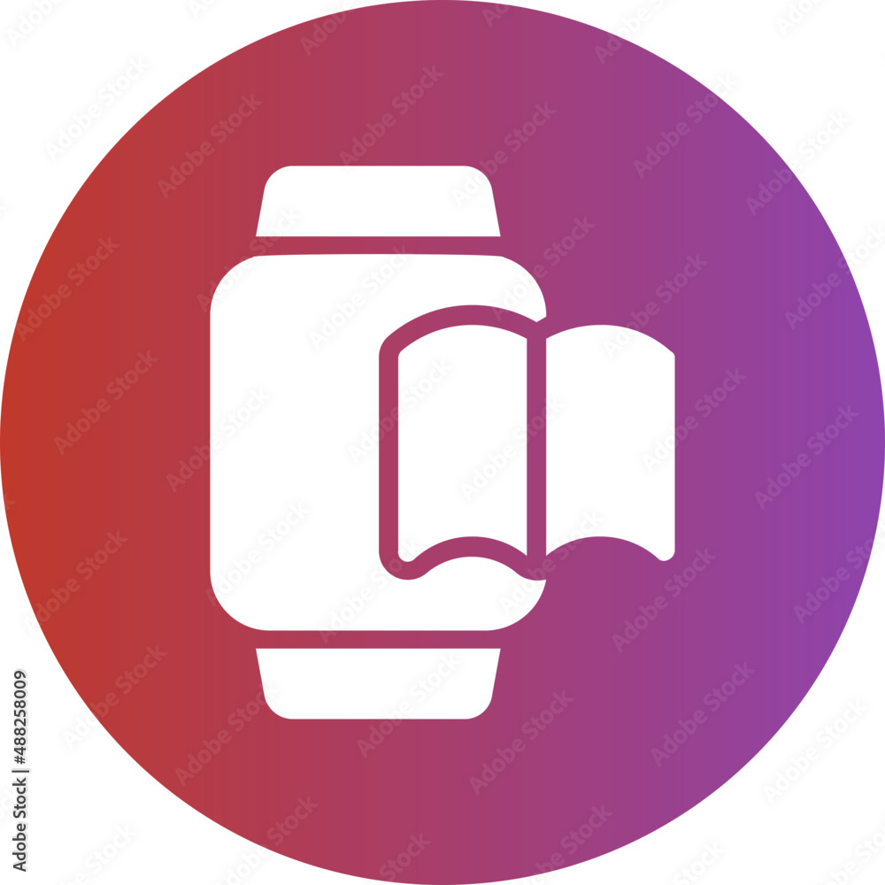 smartwatch gradient icon smartwatch gradient icon