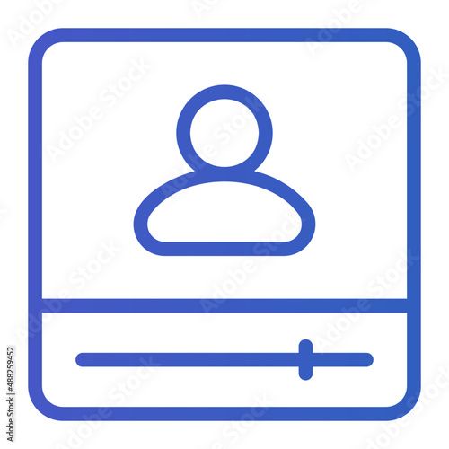 mentor gradient icon