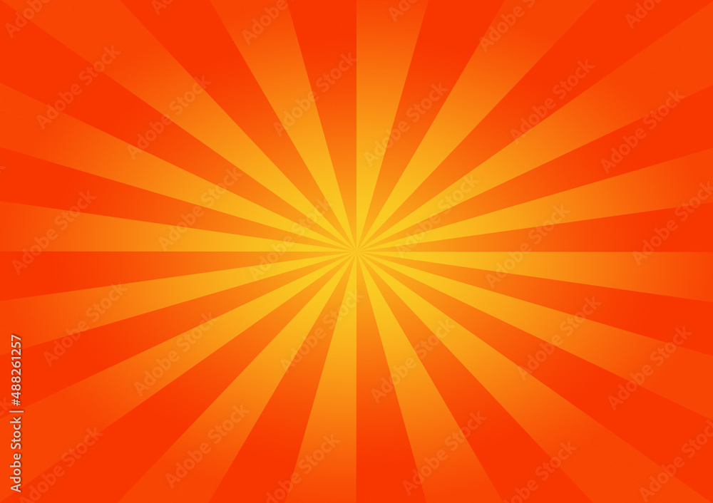 Obraz premium sunburst background promotion banner