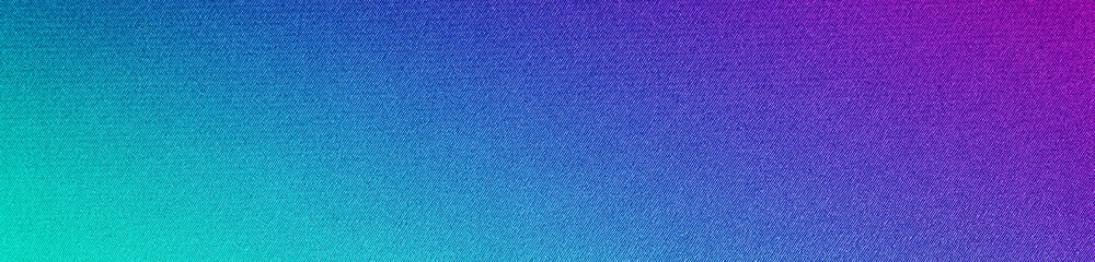 Green blue purple abstract background. Gradient. Colorful background with copy space for design. Wide banner. Website header.