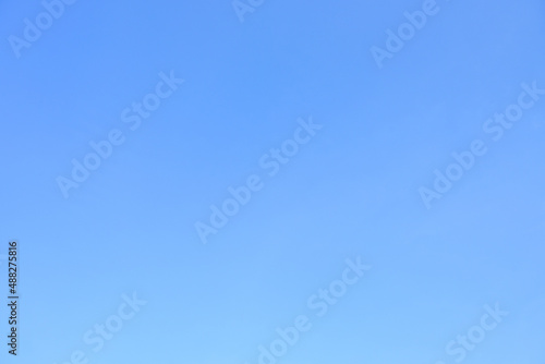 Blue sky and white clouds for background.