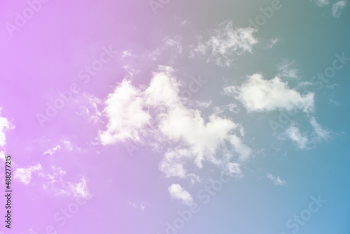 bstract soft background in pastel color gradation. abstract blurry cloud pattern. photo