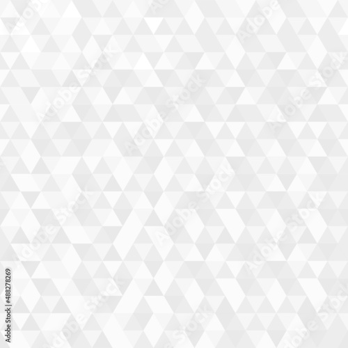 Geometric pattern white and gray triangle.Seamless abstract background. Vector illustration.Eps10