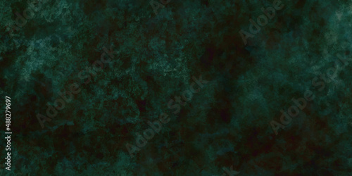 Black blue green gray painted concrete texture or background with shadow and grain elements. High contrast and resol. Green concrete texture. Dark empty wall. Rough, rough surface, finishing material.