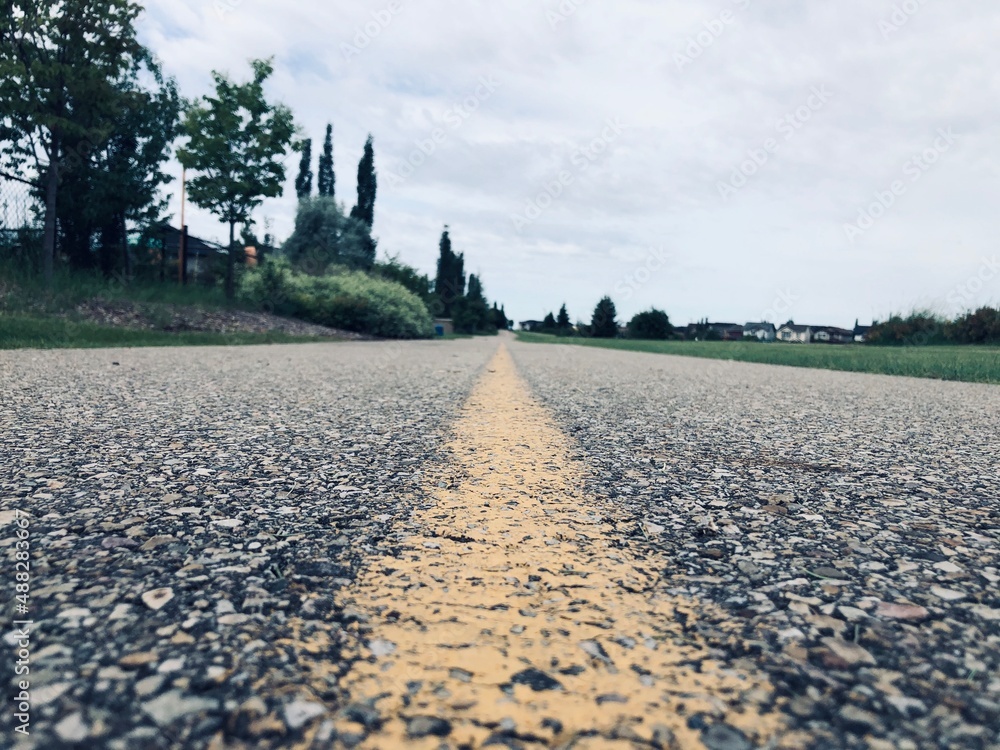 Road, in Alberta, Canada