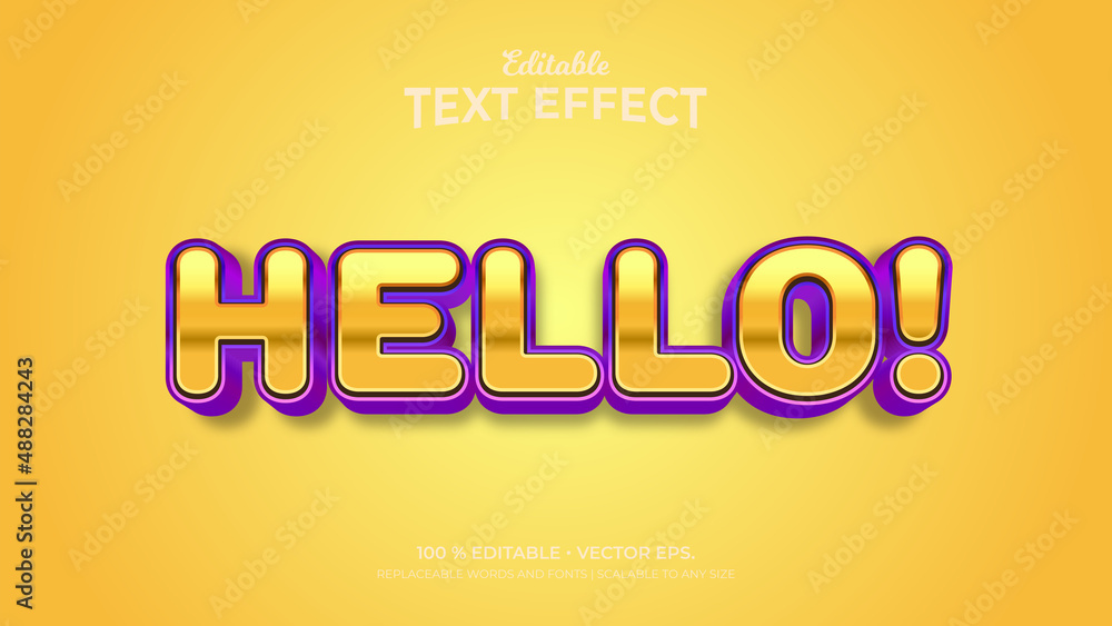 Hello Text Effects