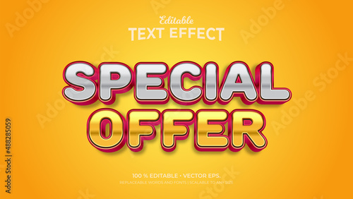 Special Offer Text Effects