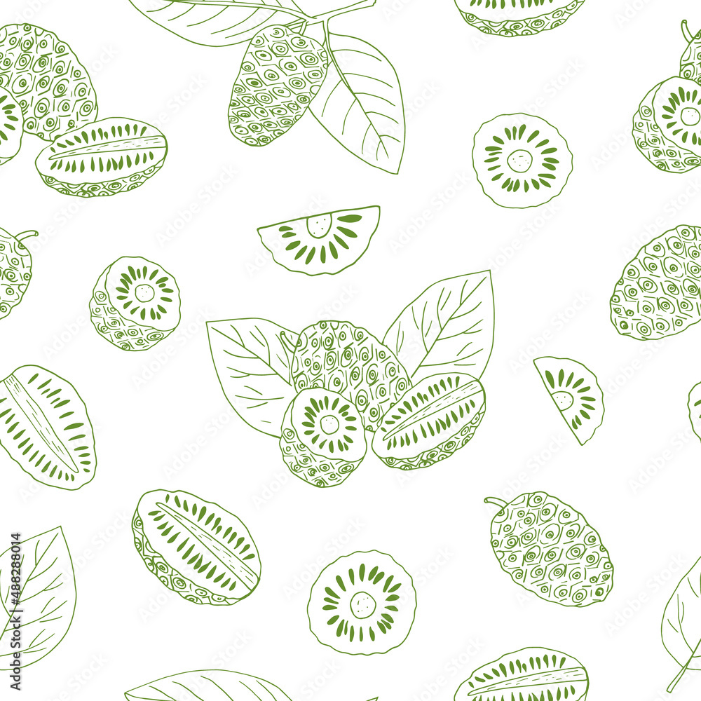 noni fruit seamless pattern hand drawn doodle. vector, minimalism, scandinavian, monochrome, sketch. wallpaper, textile, wrapping paper, background. superfood, food. noni fruit seamless pattern hand drawn doodle. vector, minimalism, scandinavian, monochrome, sketch. wallpaper, textile, wrapping paper, background. superfood, food.
