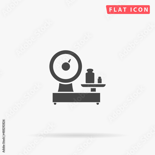 Scale flat vector icon