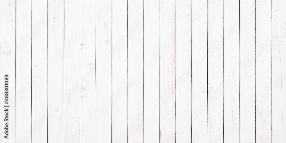 Fototapeta premium white wood texture background. bleached wood table surface