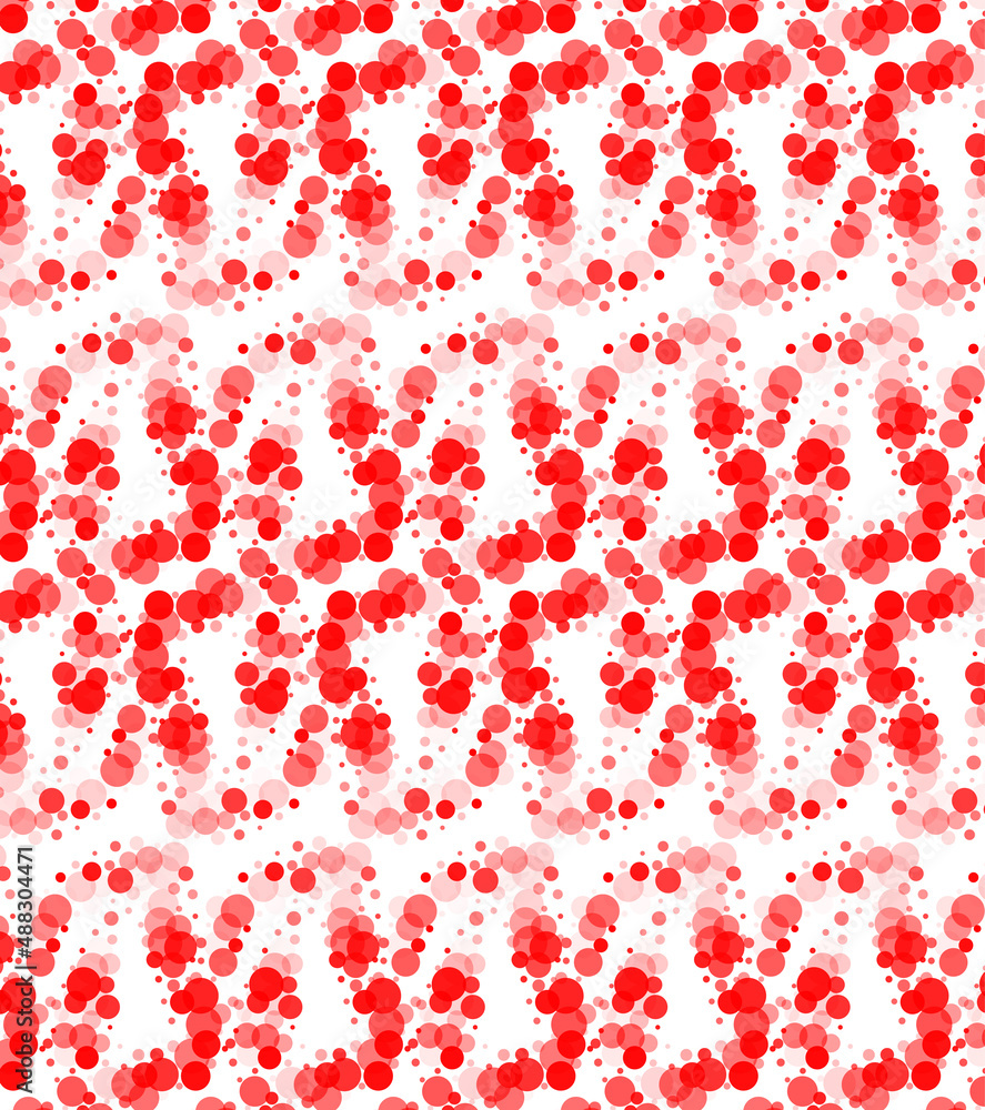 Random Red Dot pattern vector illustration Random Red Dot pattern vector illustration