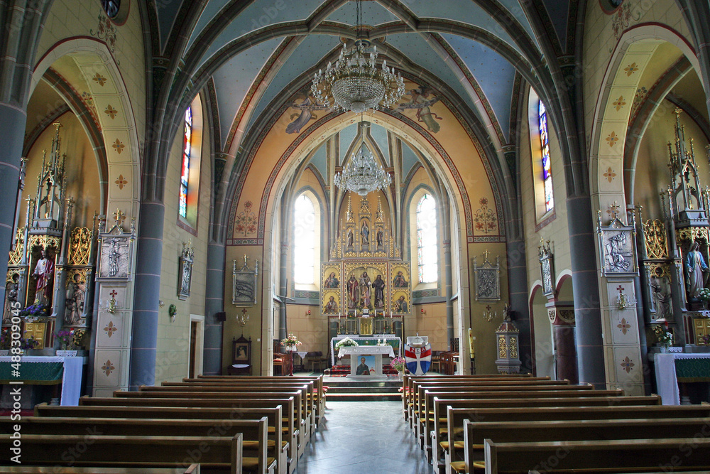 The Parish Church of St. Joseph in Slatina, Croatia