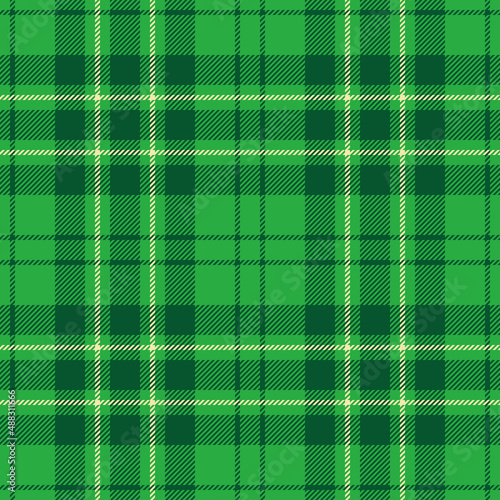 green spring or saint patrick day seamless vector texture