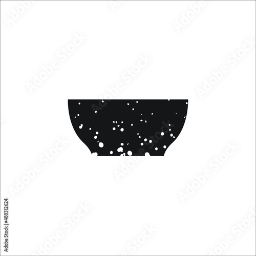 Bowl logo company name. 