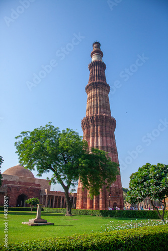 Qutub Minar is a one of the most popular place in New Delhi , India
