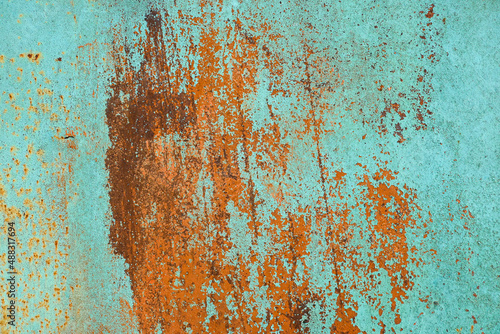 texture of rusty metal. red rusty metal. rusty iron.