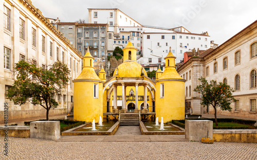 Old buildind adjacent to the Monastery of Santa Cruz de Coimbra called jardim da Manga photo