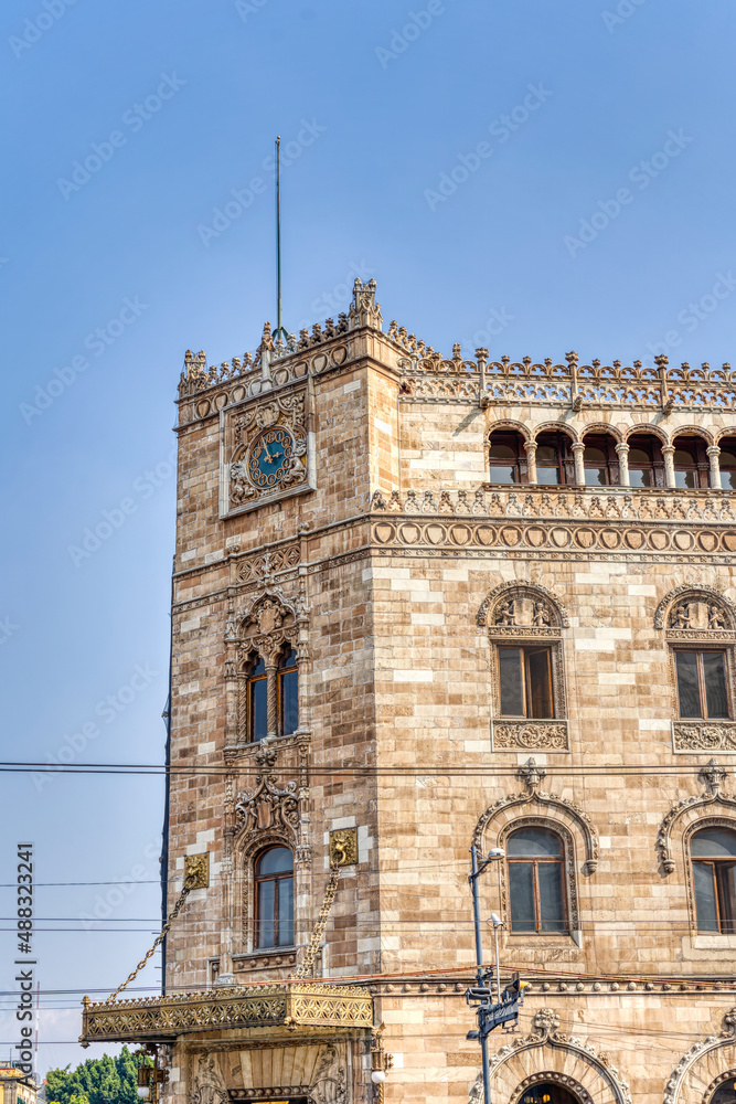 Mexico City, Post Office building, HDR Image