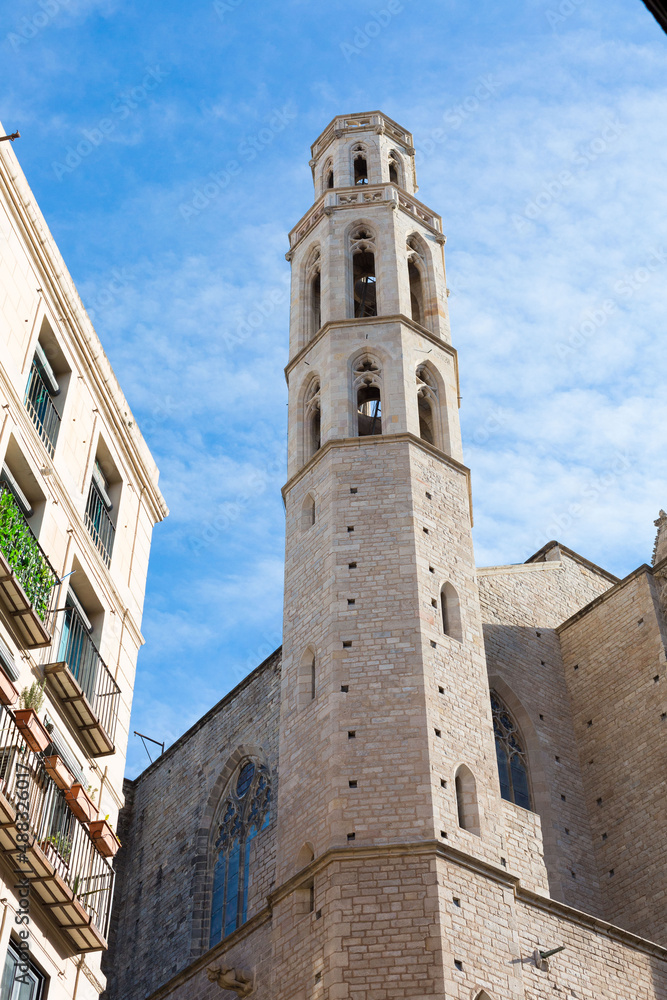Santa Maria del Mar, Church in Barcelona's Gothic Quarter